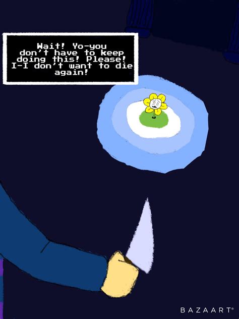 undertale pacifist after killing flowey